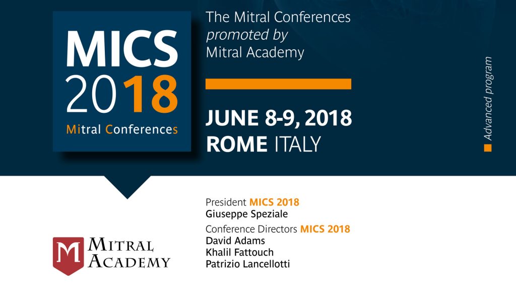 Rome - June 8-9, 2018